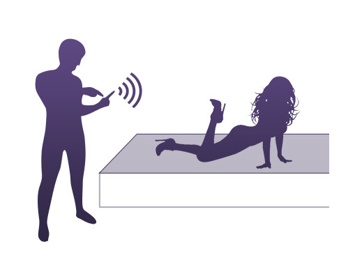 You can use Hush for foreplay with your partner.